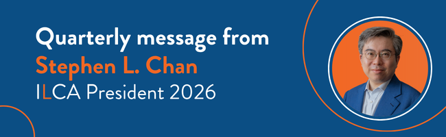 Quarterly message from ILCA President 2026 – Q1